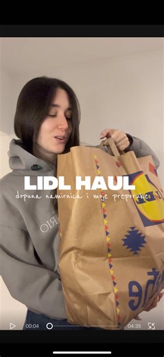 jako mi je bilo zanimljivo da snimim ovo, tako da mi možete POTVRDITI ako želite pt2 a i recept za tofu i kuskus😙 @lidlrs 💓 #lidlhaul #lidlsrbija