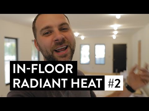 Radiant Heat | Installing PEX, Heat Transfer Plates, Sleepers, and a Manifold