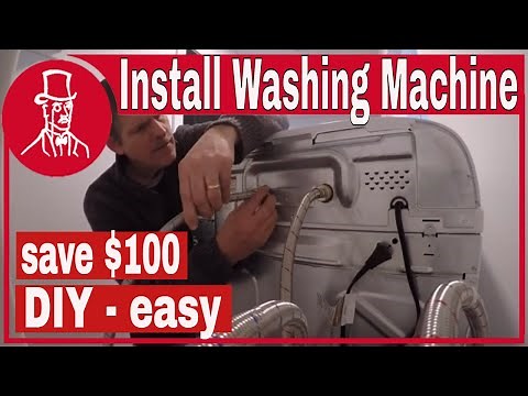 how to install a whirlpool washing machine