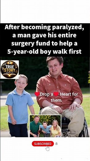 He Gave Up His Own Surgery to Help a 5-Year-Old Walk First#TrueStory #Inspiration #Hope