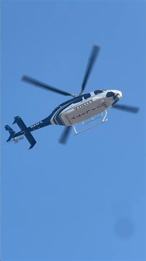 Bell 429 Global Ranger doing powerline inspection