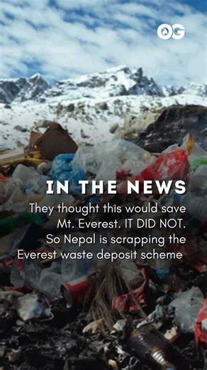 Outdoor Goats | IN THE NEWS | MOUNT EVEREST Nepal has announced it will scrap the Mount Everest waste deposit scheme after officials concluded it failed... | Instagram