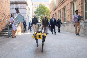 Completed Robotics Lab Unveiled For Army Futures Command Research