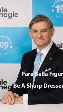 First Impressions Get One ShotFare Bella Figura: Executive Presence Before You Speak — Episode #528