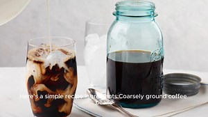 Cold brew recipe
