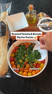 418K views · 1K reactions | Roasted Tomato & Burrata Dip For Parties  | Twisted | Facebook