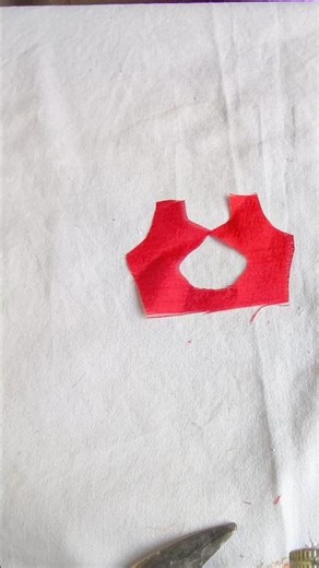 deep neck design cutting#diy #clothingdesign #neckdesign #shortsfeed