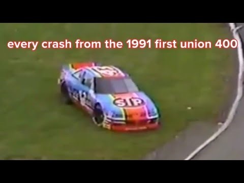 Every crash from the 1991 first union 400