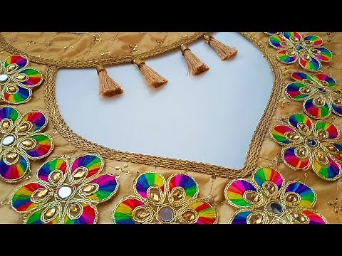 Model blouse Gala design cutting and stitching/blouse design