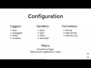 A guided tour of Python logging