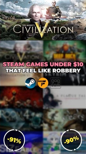 Civilization V is Under $10 That Feels Like Robbery! #steam