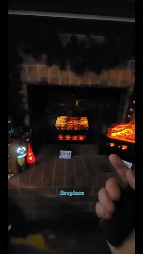 R.W.FLAME 44" Electric Fireplace with Mantel Package Freestanding Fireplace Heater Corner Firebox