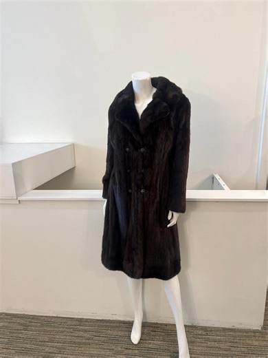 1950s Vintage Sable Mink Coat | Women's Mid Length Fur - Etsy