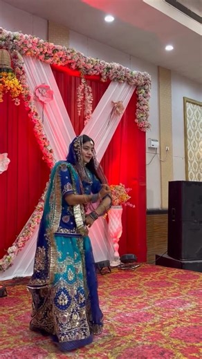 bride ghoomar performance - royal rajput baisaraj ll culture of rajput wedding #baisa #rajput