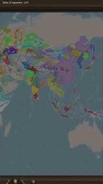 1337 - 1785 EU5 Timelapse