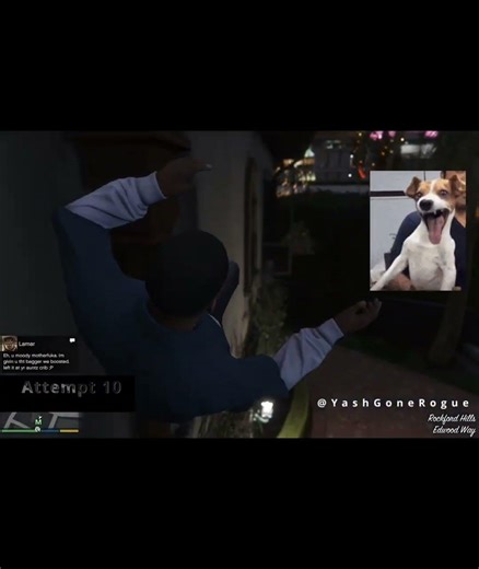 Franklin's Impossible Balcony Landing at Michael House😳 in GTA V | BATIDAO FUNK - ZXKAI #shorts #fyp