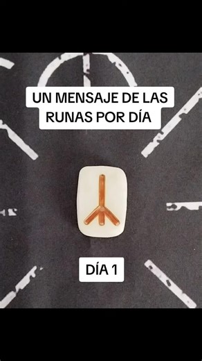 UNA RUNA POR DIA #tirada #tiradaderunas #mensaje #runasvikingas #runa #runas #significadoderunas #significadorunas #significadoderunasvikingas #esoterismo #futhark #aett #odin #vikingos #predicciones #prediccion #hoy