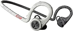 Plantronics BackBeat FIT Wireless Bluetooth Headphones - Waterproof Earbuds with On-Ear Controls for Running and Workout, Sport Grey
