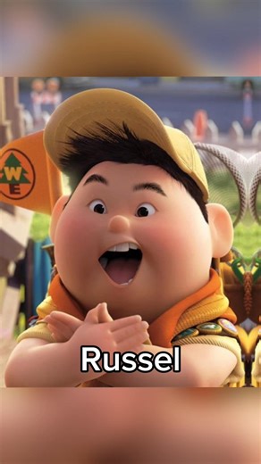 Up Movie Character & Voice Actor's, 🔥 #up #movie #russell #shorts #fyp #trending #cartoon #edit