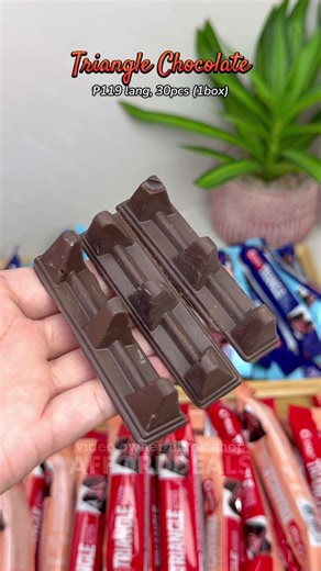 Triangle Chocolate: My Perfect Treat! 🤩♥️