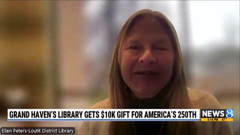 Grand Haven’s library gets $10K gift for America’s 250th