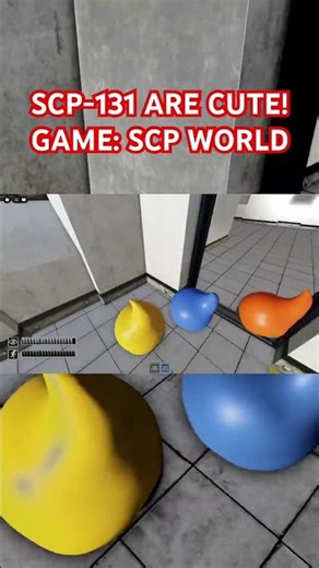 SCP-131 ARE CUTE! #shorts #scp #gameplay #roblox