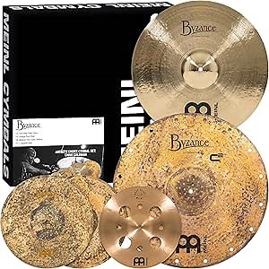 Amazon.com: Meinl Cymbals Byzance Artist's Choice Set Chris Coleman, Multi (A-CS5) : Musical Instruments
