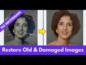 Free AI Photo Restoration: Repair & Enhance Old Images Online & No Watermark (2025)