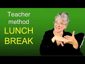 How To Sign Break