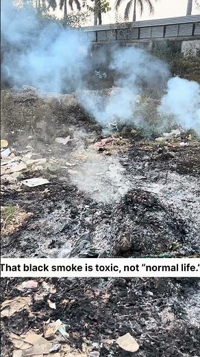 Open Field Garbage Burning Is Silent Poison