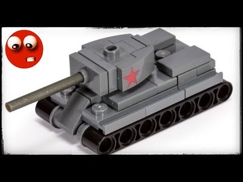 Как построить микро танк Т-34/85 из Лего и сэкономить кучу денег.
