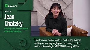 When financial concerns strike, it’s hard to think about anything else. Watch this webinar to learn how promoting pay literacy helps employees reach a healthier place. https://pycm.co/4gX56r9 | Paycom