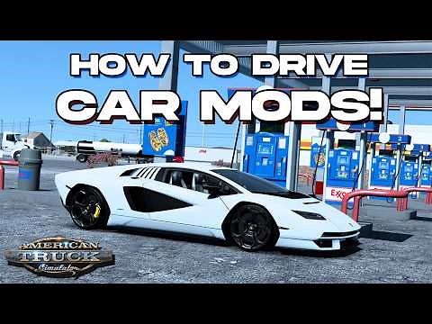 How to Download & Install ANY Car into American Truck Simulator (ATS MODS) Easy Walkthrough 2025