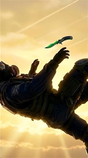 Falling with the Emerald Butterfly Knife #cs2