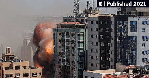 Israel’s attack on a press building in Gaza draws condemnations.