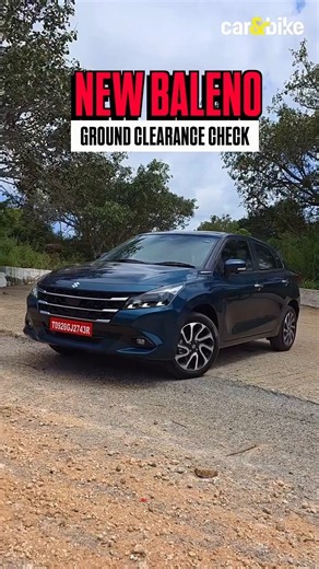The new Maruti Suzuki Baleno takes on rough roads.