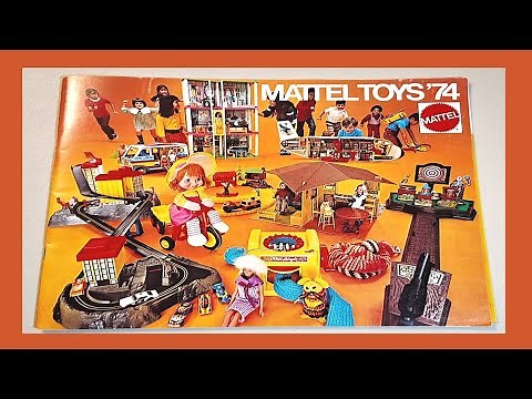 1974 Mattel Toys Dealer Catalog Featuring Hot Wheels, Barbie, Big Jim & More