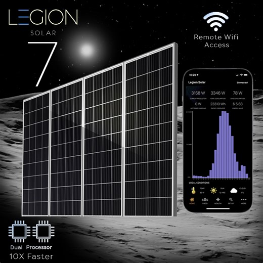 Legion Solar 7 - Home, EV, RV, Camper Power System by PLX Devices Inc. - Indiegogo