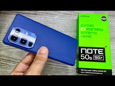Infinix Note 50s 5g - Unboxing 🔥| Gaming Processor 🎮| Best Camera 📸 | 144hz Curved Display
