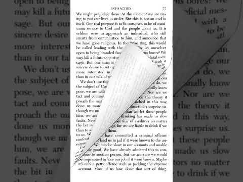 AA Big Book - Chapter 6, Into Action - Alcoholics Anonymous - Audiobook #bigbook #aa #alcoholics