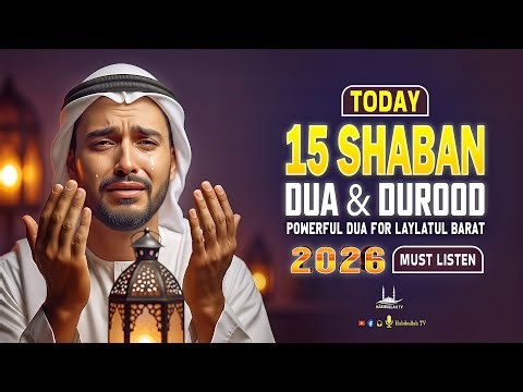 MOST 15 SHABAN LAILATUL BARAT DUA 2026 | DUA FOR SHAB E BARAT -Night Dua to Change Destiny By Aqel