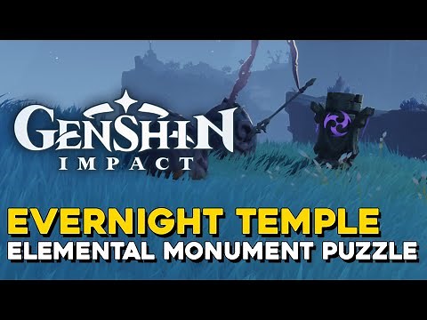 Genshin Impact Evernight Temple Elemental Monument Puzzle Solution