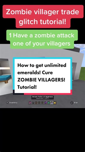 How to cure zombie villagers I. Minecraft! #bedrock #java #minecraft #minecraftvillager #bestvillagertrades #minecrafttutorial #villagertrading