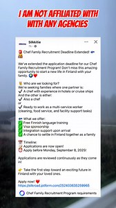 10K views · 42 reactions |  Chef Family Recruitment Deadline...