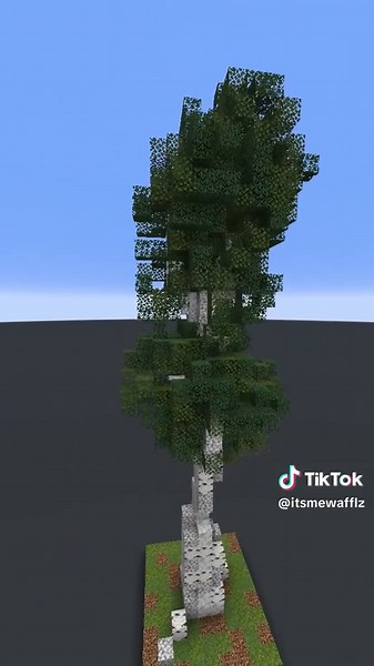 Construcción de Árboles de Abeto en Minecraft