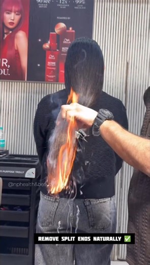 🔥 Get Rid OF Split Ends | Hair Care Tips #shorts #haircare