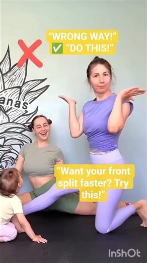 Why You Can't Do a Front Split ❌ Fix This! #shorts #fitness