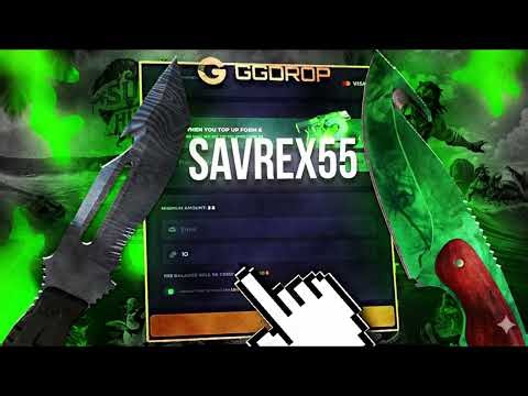 🎁 GGDrop Promo Code "SAVREX55" - GGDrop Wheel Code (GGDrop Case Opening)