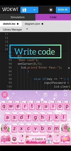Arduino Password Door Lock System | DIY Security Project#Arduino #Arduino#DoorLockSystem #DIYProject