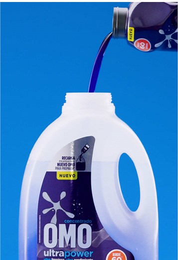 ¡Convierte 500ml en 3 litros de Omo fácilmente!